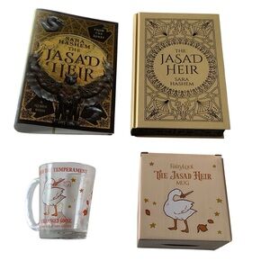 Signed The Jasad Heir by Sara Hashem Illumicrate Edition Deranged Goose Mug